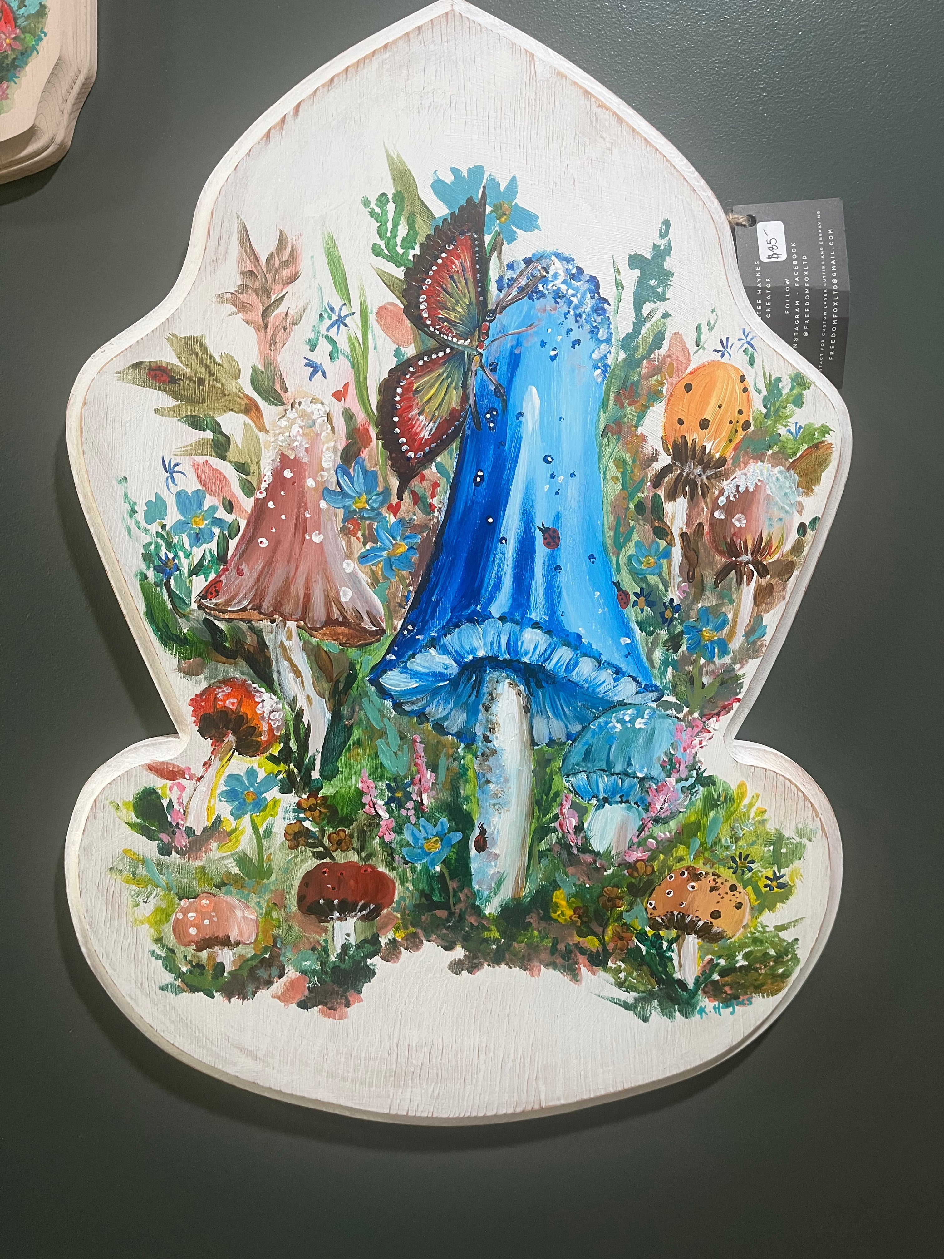 Mushroom painting large