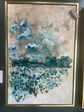 Large abstract landscape painting